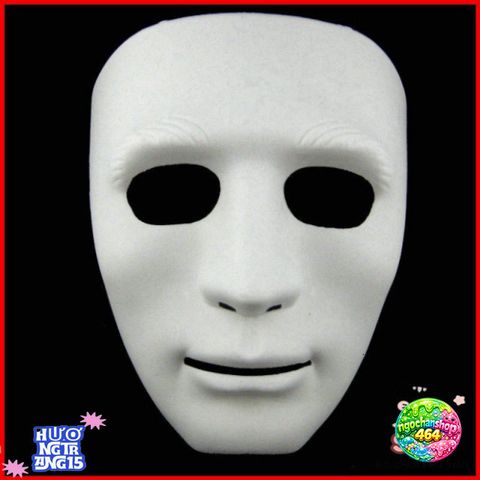 Mặt Nạ Hóa Trang Dạ Hội Hip Hop Jabbawockeez - Mặt Nạ Độc Đáo Màu Trắng Cho Tiệc Tùng và Nghệ Thuật Vui Vẻ