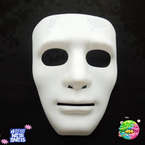 Mặt Nạ Hóa Trang Dạ Hội Hip Hop Jabbawockeez - Mặt Nạ Độc Đáo Màu Trắng Cho Tiệc Tùng và Nghệ Thuật Vui Vẻ