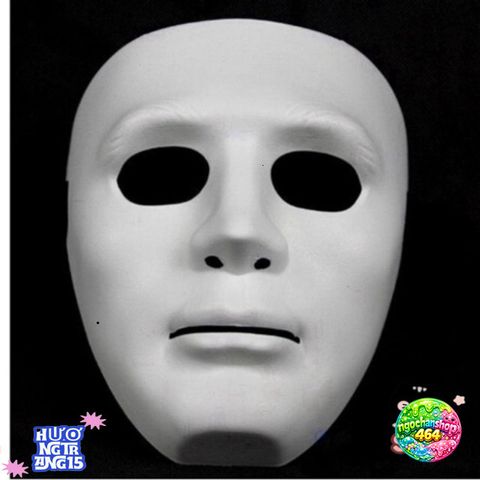 Mặt Nạ Hóa Trang Dạ Hội Hip Hop Jabbawockeez - Mặt Nạ Độc Đáo Màu Trắng Cho Tiệc Tùng và Nghệ Thuật Vui Vẻ