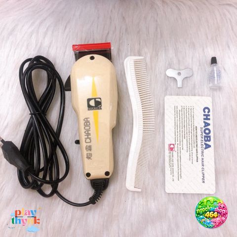 Tông Đơ Điện Cắt Tóc Chính Hãng Chaoba 808A Có Dây - Dụng Cụ Chuyên Nghiệp Cho Salon, Thiết Kế Ergonomic, Giá Rẻ Tại Việt Nam
