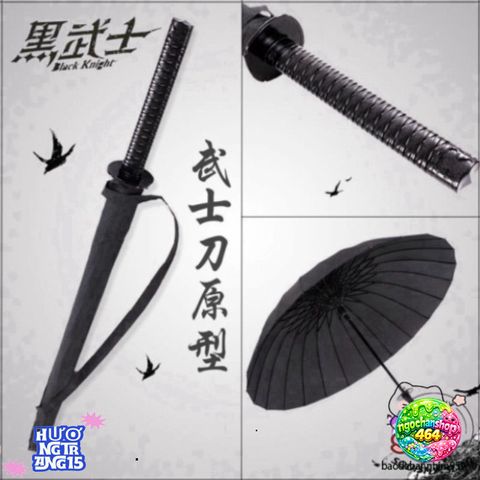 Dù Che Mưa Katana Nhật Bản - Ô Dù Thời Trang Bền Bỉ 16/24 Nan - Phong Cách Độc Đáo và Tiện Lợi