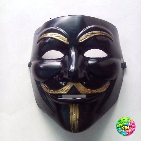 Mặt Nạ Hacker Guy Fawkes Đèn LED 7 Màu - Mặt Nạ Anonymous Thể Thao Sáng Tạo - Quà Tặng Độc Đáo cho Fan Hâm Mộ V for Vendetta