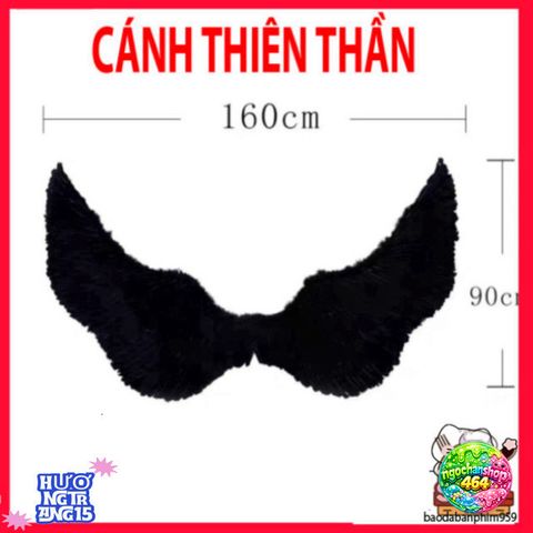 Cánh Thiên Thần Cosplay Lông Vũ Độc Đáo Cho Người Lớn - Phụ Kiện Thời Trang Ấn Tượng Cho Halloween và Sự Kiện