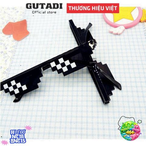 Kính Mắt Thug Life Minecraft, Kiểu Dáng Cute, Phù Hợp Nam Nữ, Kính Chắn Bụi Thời Trang Hot Trend 2020