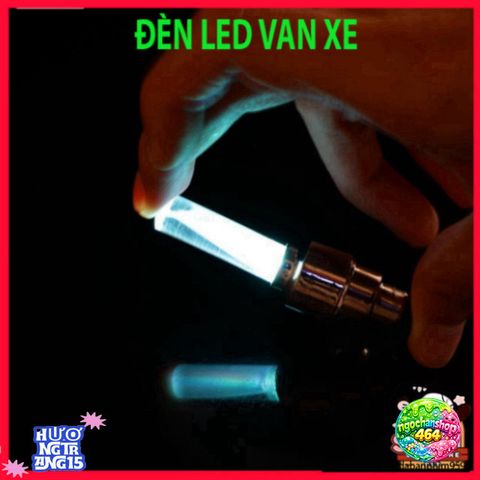 Đèn LED Trang Trí Lốp Xe Đạp 7 Màu - Nắp Van Bơm Hơi Tự Động Sáng Khi Chạy, Phụ Kiện An Toàn Và Thời Trang Cho Xe Đạp