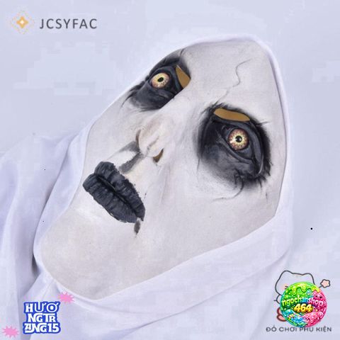 Mặt Nạ Cao Su Valak Halloween - Thiết Kế Độc Đáo, An Toàn, Thân Thiện Với Môi Trường - Phụ Kiện Hóa Trang Cho Mọi Dịp