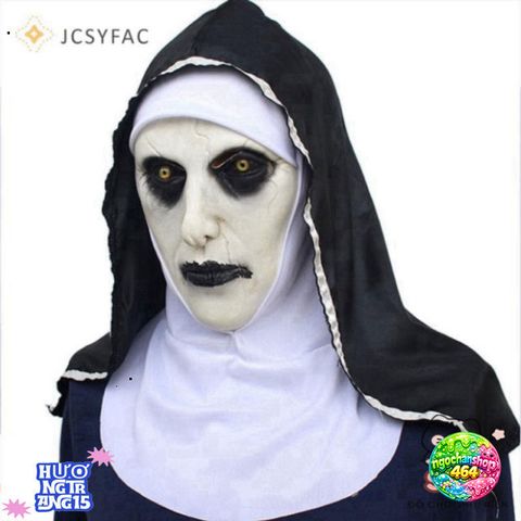 Mặt Nạ Cao Su Valak Halloween - Thiết Kế Độc Đáo, An Toàn, Thân Thiện Với Môi Trường - Phụ Kiện Hóa Trang Cho Mọi Dịp