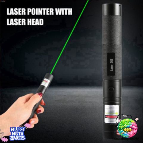 Bút Laser 532nm Màu Xanh Lá Cây - Con Trỏ Laser Cao Cấp, Chất Liệu Bền Bỉ, Tuổi Thọ Lên Đến 8000 Giờ, Dụng Cụ Thuyết Trình Thông Minh