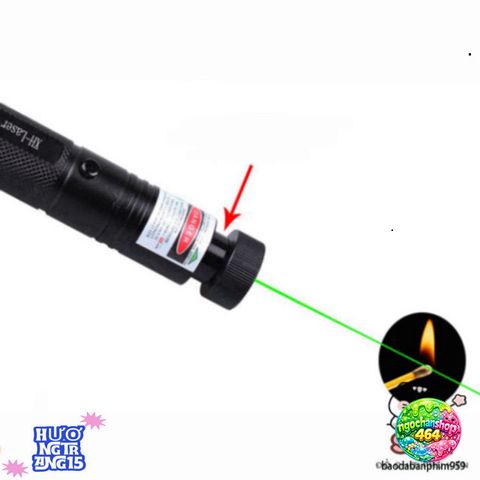 Bút Laser 532nm Màu Xanh Lá Cây - Con Trỏ Laser Cao Cấp, Chất Liệu Bền Bỉ, Tuổi Thọ Lên Đến 8000 Giờ, Dụng Cụ Thuyết Trình Thông Minh