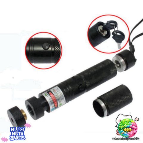 Bút Laser 532nm Màu Xanh Lá Cây - Con Trỏ Laser Cao Cấp, Chất Liệu Bền Bỉ, Tuổi Thọ Lên Đến 8000 Giờ, Dụng Cụ Thuyết Trình Thông Minh