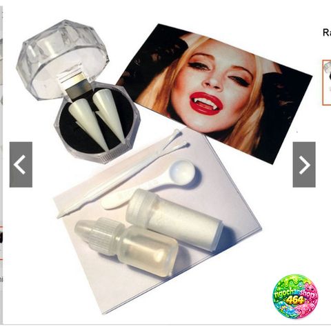 Răng Nanh Giả Keo Dán - Răng Sứ Dental Kit Không Phải Bác Sĩ - Trang Trí Nụ Cười Độc Đáo Cho Dụng Cụ Chăm Sóc Răng Miệng