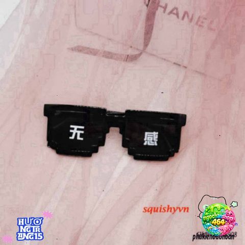 Kính Mắt Thug Life 6 Chấm Đen - Kính Mát Cá Tính Dành Cho Fan Hâm Mộ Streetwear, Phong Cách Thời Trang Nữ