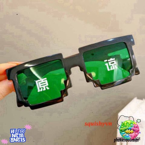Kính Mắt Thug Life 6 Chấm Đen - Kính Mát Cá Tính Dành Cho Fan Hâm Mộ Streetwear, Phong Cách Thời Trang Nữ