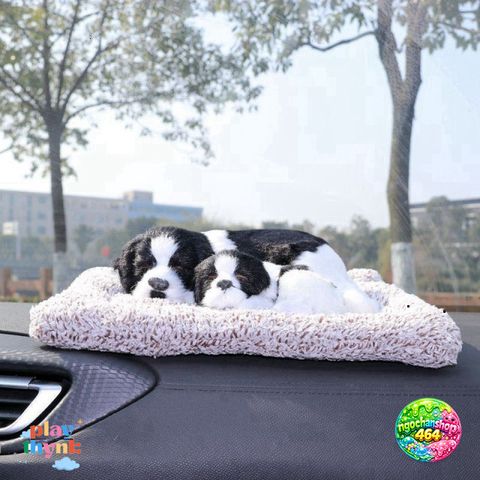 Thú Bông Mèo Lọc Mùi Than Hoạt Tính - Phụ Kiện Trang Trí Ô Tô, Khử Mùi Không Khí, Thiết Kế Ngộ Nghĩnh, Dễ Thương Cho Xe Hơi