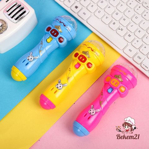 Đèn Chiếu Sao Mico 12cm - Đèn Phát Sáng Tạo Không Gian Giấc Mơ Cho Trẻ Em, Đồ Chơi Giáo Dục An Toàn, Lấp Lánh
