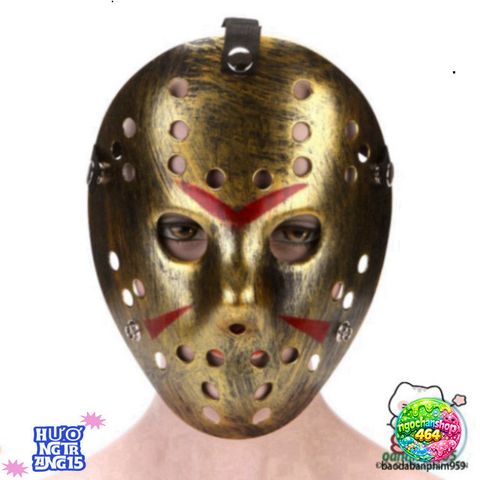 Mặt Nạ Cosplay Jason Voorhees Halloween - Phụ Kiện Thời Trang Kinh Dị cho Tiệc Hóa Trang và Sự Kiện Đặc Biệt