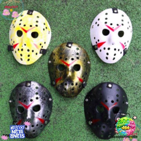 Mặt Nạ Hóa Trang Jason Voorhees - Phụ Kiện Halloween Độc Đáo Cho Fan Kinh Dị, Tiệc Hóa Trang & Chụp Hình