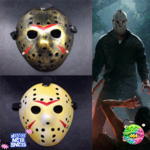 Mặt Nạ Hóa Trang Jason Voorhees - Phụ Kiện Halloween Độc Đáo Cho Fan Kinh Dị, Tiệc Hóa Trang & Chụp Hình
