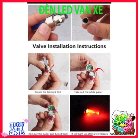 Đèn LED Bánh Xe Đạp - Đèn Tăng An Toàn Cho Xe Đạp, Xe Máy, Ô Tô, Trang Trí Độc Đáo Với Nhiều Màu Sắc Thú Vị