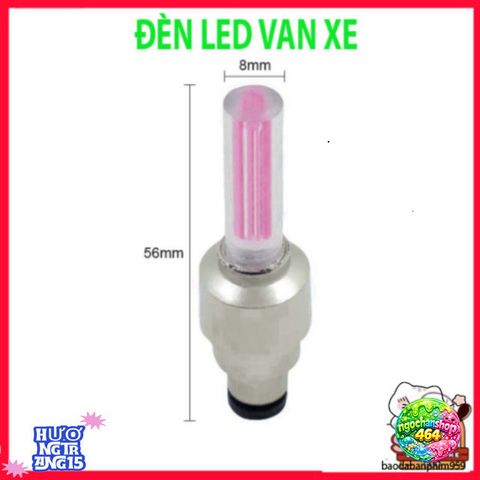 Đèn LED Bánh Xe Đạp - Đèn Tăng An Toàn Cho Xe Đạp, Xe Máy, Ô Tô, Trang Trí Độc Đáo Với Nhiều Màu Sắc Thú Vị