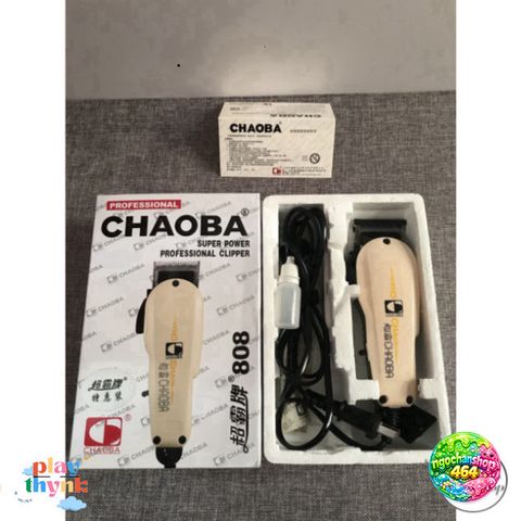 Tông Đơ Cắt Tóc Có Dây Chaoba 808 - Thiết Kế Ergonomic, Dùng Cho Salon và Gia Đình, Bền Bỉ và Dễ Vệ Sinh