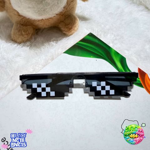 Kính mát Thug Life Minecraft - Phụ kiện G gamer cá tính, độc lạ và nổi bật, trào lưu nổi tiếng trong thế giới game