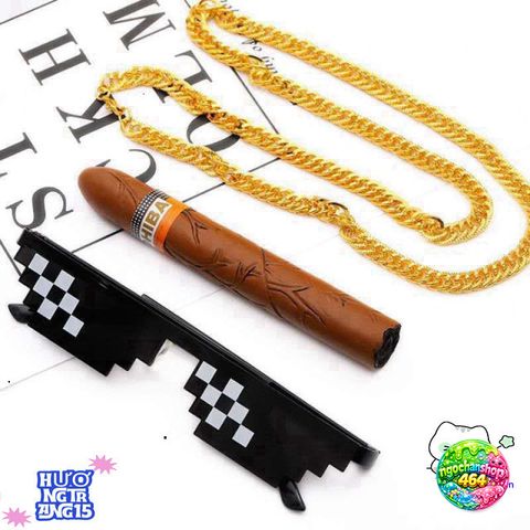 Kính mát Thug Life Minecraft - Phụ kiện G gamer cá tính, độc lạ và nổi bật, trào lưu nổi tiếng trong thế giới game