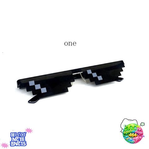 Kính mát Thug Life Minecraft - Phụ kiện G gamer cá tính, độc lạ và nổi bật, trào lưu nổi tiếng trong thế giới game