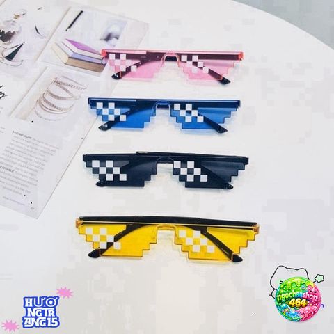 Kính Mắt Thug Life Chính Hãng 8Bit - Phong Cách Chất Lừ, Thời Trang Nam Nữ, Kính Chắn Bụi Hot Trend 2018