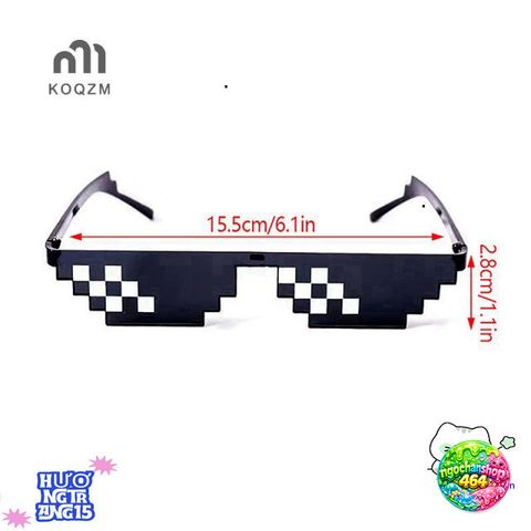 Kính Mát Khảm Retro Độc Đáo - Thiết Kế Thời Trang Cho Game Thủ - Bảo Vệ Mắt Chống Tia UV, Nhiều Màu Sắc