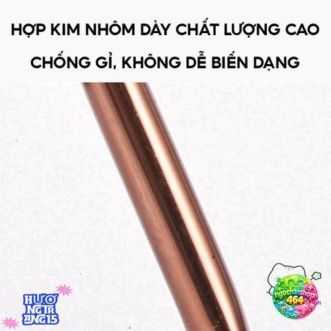 Gậy Chống 4 Chân Nhôm Chắc Chắn - Gậy Hỗ Trợ Đi Lại Cho Người Già, Điều Chỉnh Cao Thấp Từ 67-90cm, Batoong Chống Trượt Ổn Định