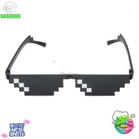 Kính Mắt Râm Chống Tia UV Thời Trang Unisex - Kính Thug Lìe Phong Cách Độc Đáo Cho Game Thủ và Người Yêu Meme