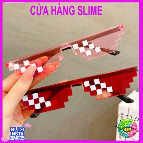 Kính Thuglife MINECRAFT 6 Chấm - Kính Mắt Thời Trang Độc Đáo, Nhiều Màu Sắc, Kiểu Dáng Cực Cute Cho Trẻ Em