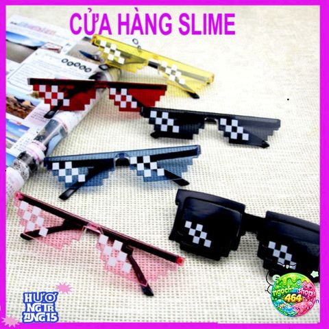 Kính Thuglife MINECRAFT 6 Chấm - Kính Mắt Thời Trang Độc Đáo, Nhiều Màu Sắc, Kiểu Dáng Cực Cute Cho Trẻ Em
