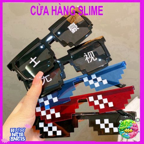 Kính Thuglife MINECRAFT 6 Chấm - Kính Mắt Thời Trang Độc Đáo, Nhiều Màu Sắc, Kiểu Dáng Cực Cute Cho Trẻ Em