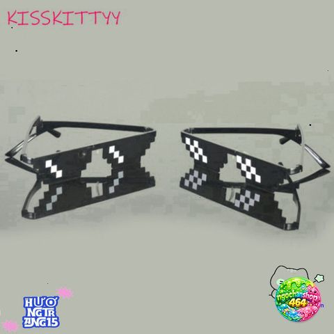 Kính Mát 8-Bit MLG Thug Life - Kính Chống UV 400 cho Gamer, Phong Cách Thời Trang Unisex, Hàng Chính Hãng