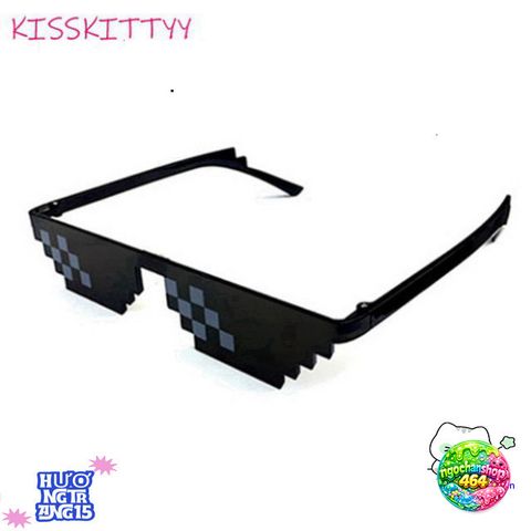 Kính Mát 8-Bit MLG Thug Life - Kính Chống UV 400 cho Gamer, Phong Cách Thời Trang Unisex, Hàng Chính Hãng