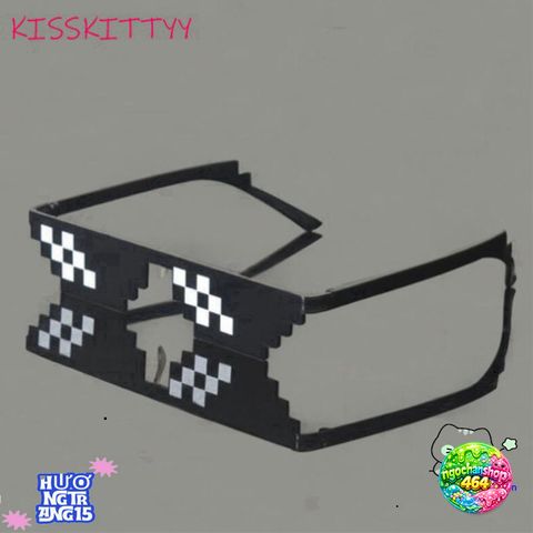 Kính Mát 8-Bit MLG Thug Life - Kính Chống UV 400 cho Gamer, Phong Cách Thời Trang Unisex, Hàng Chính Hãng