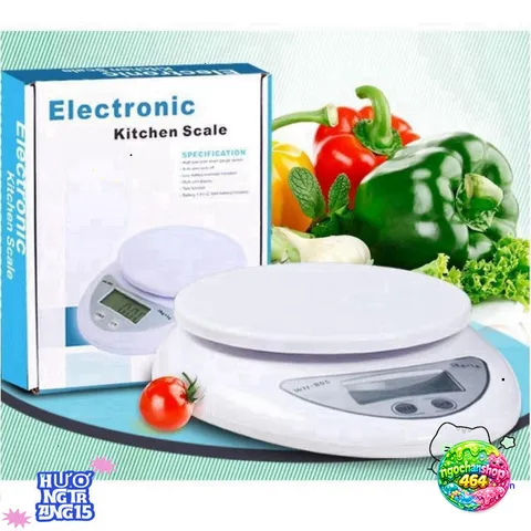 Cân điện tử BA499 - Cân tiểu ly chính xác 1g đến 5kg, màn hình LCD, sensor cao cấp, hoàn hảo cho nhà bếp và làm bánh