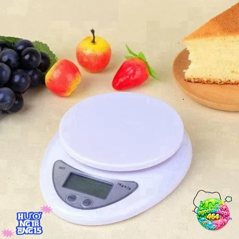 Cân điện tử BA499 - Cân tiểu ly chính xác 1g đến 5kg, màn hình LCD, sensor cao cấp, hoàn hảo cho nhà bếp và làm bánh