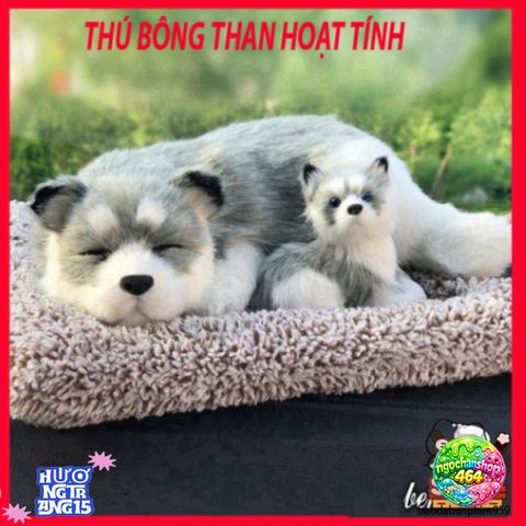 Thú Nhồi Cún Khử Mùi - Bông Than Hoạt Tính Lọc Không Khí Thiết Kế Dễ Thương Cho Ô Tô và Không Gian Sống