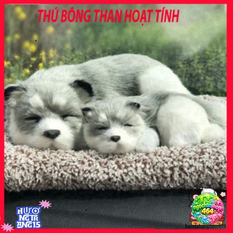 Thú Nhồi Cún Khử Mùi - Bông Than Hoạt Tính Lọc Không Khí Thiết Kế Dễ Thương Cho Ô Tô và Không Gian Sống