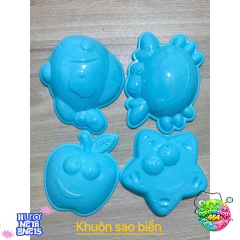 Bộ Đồ Chơi Cát Động Lực 2kg Cho Bé - Phao Vải, Khuôn Tạo Hình, An Toàn, Phát Triển Tư Duy và Kỹ Năng Vận Động