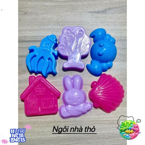 Bộ Đồ Chơi Cát Động Lực 2kg Cho Bé - Phao Vải, Khuôn Tạo Hình, An Toàn, Phát Triển Tư Duy và Kỹ Năng Vận Động