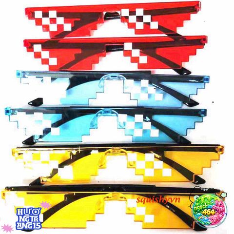 Kính Mát Đen Thug Life PVN52031 - Phong Cách Độc Đáo Cho Game Thủ và Lượt Fan Hâm Mộ Thời Trang