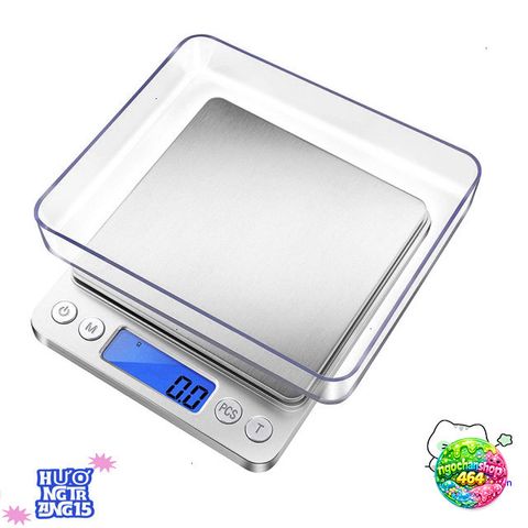 Cân Điện Tử Bàn 3KG & 5KG - Cân Chính Xác Cao Dùng Pin Tiện Lợi Cho Bếp Gia Đình, Cân Thực Phẩm, Gạo, Gia Vị