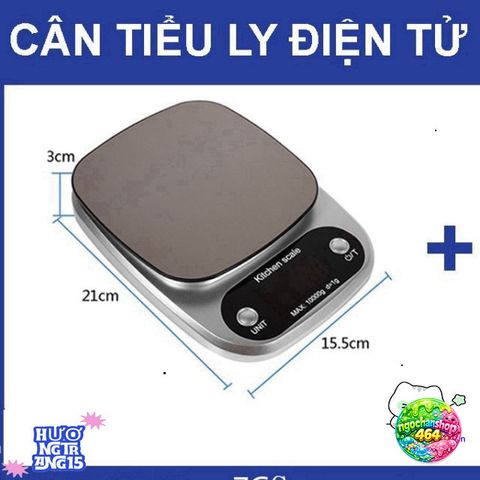 Cân Điện Tử Bàn 3KG & 5KG - Cân Chính Xác Cao Dùng Pin Tiện Lợi Cho Bếp Gia Đình, Cân Thực Phẩm, Gạo, Gia Vị