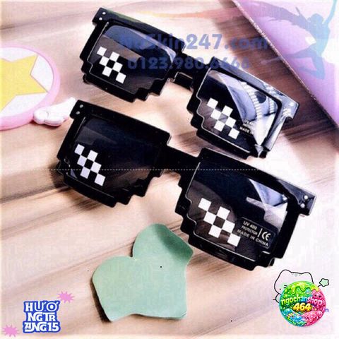 Kính Mát Gọng Rộng Thug Life Chống Nắng UV400 - Thiết Kế Thời Thượng, Giá Rẻ Từ 25k Tại Mochi04