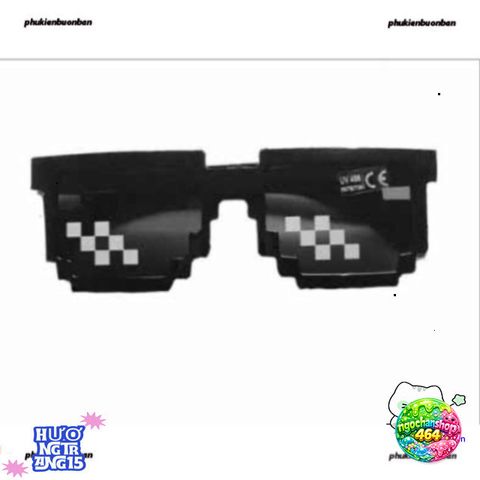 Kính Gương Thug Life 6 Chấm - Phụ Kiện Thời Trang Độc Lạ, Siêu Ngầu và Nhiều Màu Cho Gamer