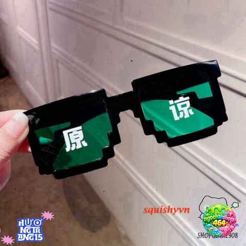 Kính Mắt Thug Life 6 Chấm MINECRAFT - Kính Thời Trang Nam Nữ Phong Cách Đẳng Cấp, Bảo Vệ UV, Nhiều Màu Sắc
